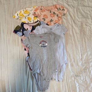 Carter's Colorful Bodysuits Set